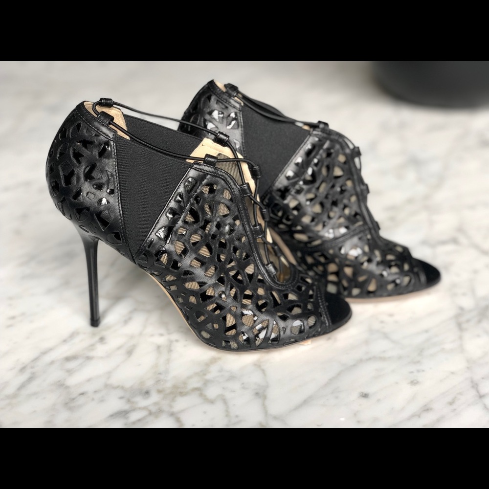 Jimmy Choo lasercut heels
